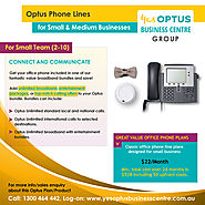 Optus Phone Line, Optus Fixed Phone Lines