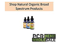 Shop Natural Organic Broad Spectrum Products