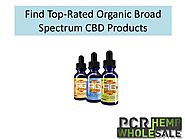 Find top rated organic broad spectrum cbd products