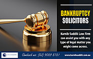 Bankruptcy Solicitors | Call-0290898781 | karnibsaddik.com.au