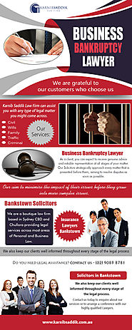 Business Bankruptcy Lawyer | Call-0290898781 | karnibsaddik.com.au
