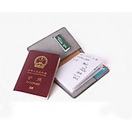 Custom Designed Leather Passport Cover, Passport Holder