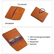 Buy High Quality Leather Passport Cover from Manufacturer