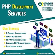 Best PHP Development Services in India | Oddeven Infotech