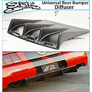 Universal Rear Bumper Diffuser / Splitter