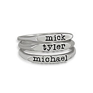 Guide to Choosing the Best Stackable Name Rings