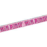 Hens Night Supplies | Pink Hen Party Banner