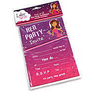 Hens Party Invites – Pack Of 10 | Pecka Products