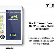 Buy Electronic Books | Mile2® - Cyber Security Certifications