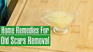HOW TO REMOVE OLD SCARS FROM LEGS & FACE - Natural Scar Removal