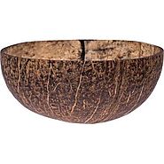 Enjoy a Hearty Breakfast in Natural Coconut Shell Bowl