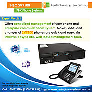 NEC SV9100 Phone System with VOIP and PBX for Small Businesses