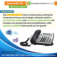 ShoreTel SBE 100 Phone System for Small Businesses with PBX and VoIP