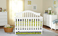 Top Two Graco Sarah 4 in 1 Convertible Crib White For Baby