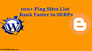 100+ Ping Sites List to Rank Faster in 2019-20 - Tech With Logic
