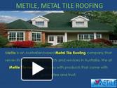 Presentation On Most Popular Roofing Materials by Metile on PowerShow