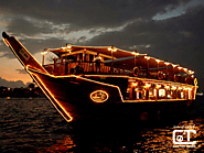 Book Dubai Dhow Cruise Creek with Dinner & Activities | Clifton Tours