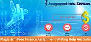 Sweep All Your Finance Writing Worries by Availing our Writing Service