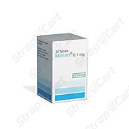 Minirin 0.1mg : Price, Tablets, Cost, Mechanism Action | Strapcart