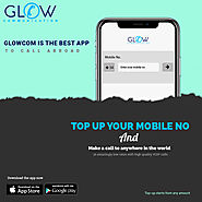 Mobile phone top-up recharge with Glow Communication