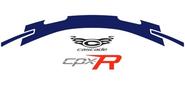 Lacrosse Helmet Back Panel Decal for Cascade CPX-R (Navy Blue)