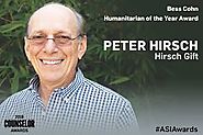 Hirsch Gift - Peter Hirsch accepting the Bess Cohn Humanitarian of the Year Award. | Facebook