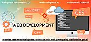 Ambiguous Solutions Pvt. Ltd: Web Development Company, Design, Digital Marketing, PPC,SMO,SEO Service Provider in Noi...