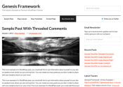 Genesis Framework by StudioPress