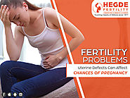 Fertility problems, uterine defects can affect the chances of pregnancy