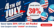 Offer for Amazon clone script marketplace theme USA Independence Day