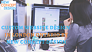 Custom Website Design in London Ontario by New Concept Design