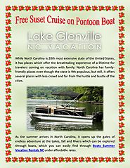 Free Suset Cruise on Pontoon Boat