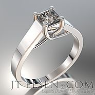 Pave diamond enagement Rings Antique style engagement ring Round Brilliant Cut Diamond halo engagement ring