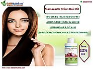 Mamaearth Onion Hair Oil for Hair Regrowth Online | Mamaearth