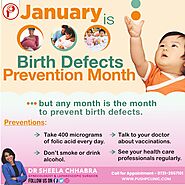 Birth Defects Prevention Month - Dr Sheela Chhabra