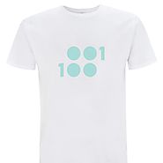 Buy White Mint Organic Cotton Tee Shirts - 1 of 100