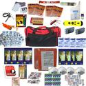 4 Person Survival Kit Deluxe Perfect Earthquake, Evacuation, Emergency Disaster Preparedness 72 Hour Kits for Home, W...