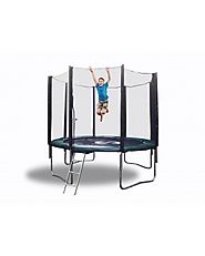Why Round TRAMPOLINE With Enclosure is BEST to Buy For Children