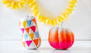 Funky Ombre Pumpkins