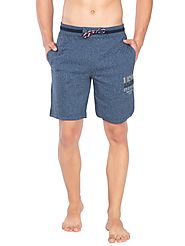 Jockey Navy Grindle Straight Fit Shorts