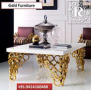 Designer Gold Furniture in India