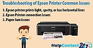 Solve Common Epson Printer Issues by Troubleshooting Tips