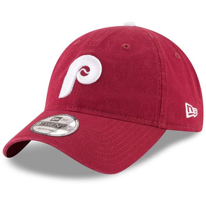 Philadelphia Phillies New Era Cooperstown Collection Veterans Stadium  Chrome 59FIFTY Fitted Hat - White/Burgundy