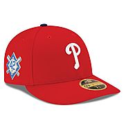 Philadelphia Phillies New Era Jackie Robinson Day Low Profile 59FIFTY Fitted Hat - Red - Phillies Gear