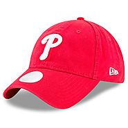 New Era Philadelphia Phillies Women's Red Preferred Pick 9TWENTY Adjustable Hat - Phillies Gear