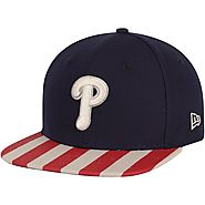 Philadelphia Phillies New Era Fully Flagged 9FIFTY Adjustable Hat - Navy/Red - Phillies Gear