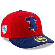 Philadelphia Phillies New Era 2019 Spring Training Low Profile 59FIFTY Fitted Hat - Red/Blue - Phillies Gear