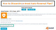 How to Renew Avast Antivirus Subscription?