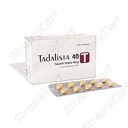 Tadalista 40mg : Review, Side effects, Dosage | Strapcart