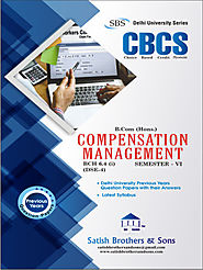 Du B.Com. Hons 6th Sem Compensation Management Previous Year, Solved Question Paper |